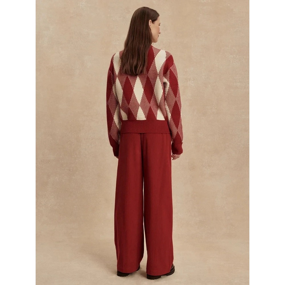 NWT Varley Floris Wide Leg Pants Soft Corduroy SZ Small Staple Minimalist Boho - Picture 2 of 13
